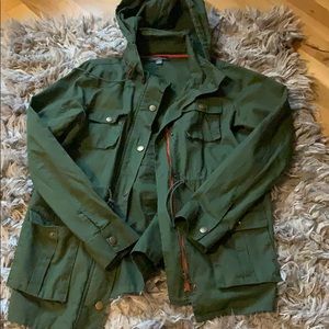 Green size L jacket. Market & spruce. Never worn.